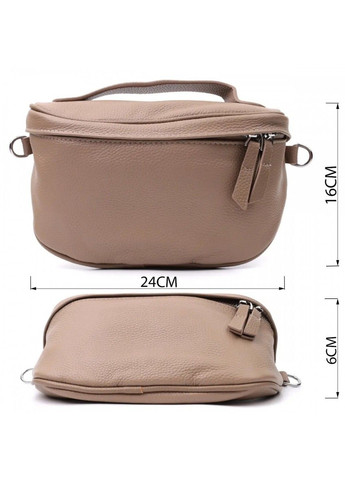 Молодіжна жіноча шкіряна сумка через плече 22657 Vintage (298793421)