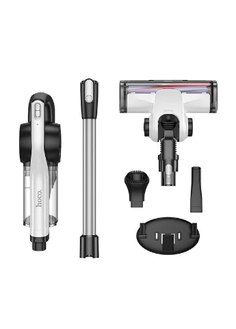 Портативний акумуляторний пилосос для дому HY11 |150W, 400ml, 2000mAh| Білий Hoco (336380899)