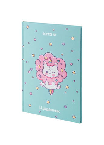 Дневник школьный Rainbow Catcorn твердая обложка Kite (290679879)