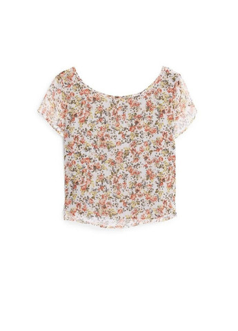 Хаки блуза Mango