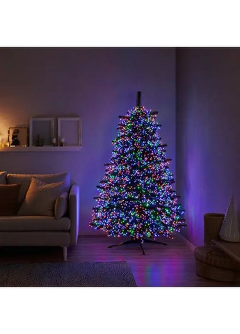 Новогодняя гирлянда Роса 100 м 3000 LED мультиколор для украшения помещений светодиодное оформление гирлянда для праздника Garlando (370432346)