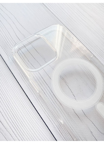 Магнитный чехол на iPhone 16 Pro Max с поддержкой беспроводной зарядки MagSafe Silicone Case (355404626)