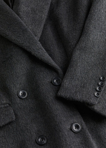 Темно-серый женский жакет H&M однотонный - демисезонный