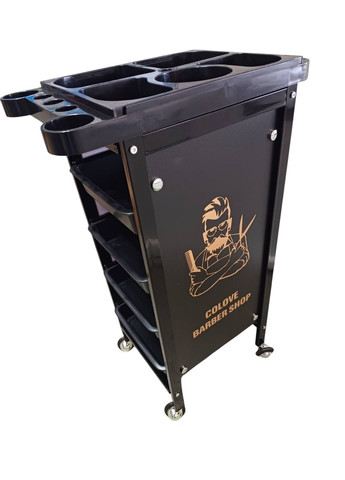 Професійний візок перукарський на 4 полиці Global Fashion (363028631)