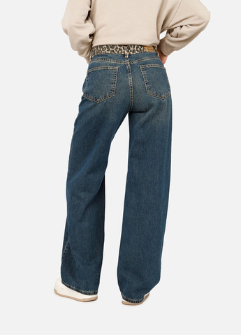 Жіночі джинси wide leg колір синій ЦБ-00261154 IT'S BASIC - (316465405)