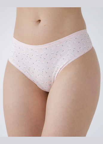 Батальные стринги с кружевом по ножке 5 шт. Nicoletta (322126936)