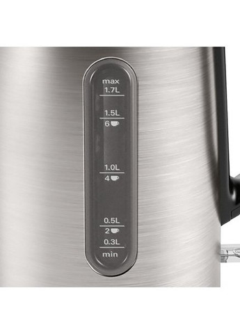 Электрочайник TWK4P440 1,7 л серебристый Bosch (365680538)