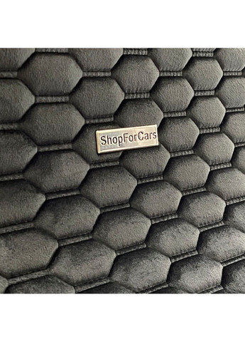 Накидки для передніх сидінь Алькантара Palermo Premium Чорні Червоний кант 2 шт S4C (338624750)