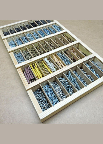 Набір 5х метизів універсальний 2424 шт No Brand (328911600)