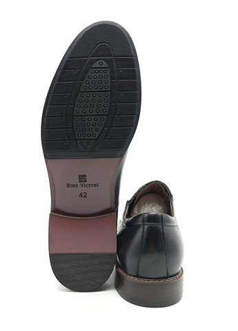 Осенние женские ботинки черные кожаные bv-19-7 25,5 см (р) Boss Victori