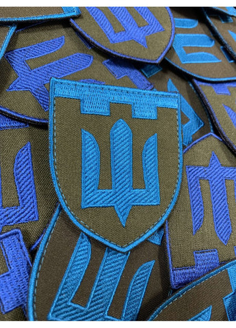 Шеврон ТРО ЗСУ (Форма щит. На липучці) Розмір 8x7см No Brand (369924518)