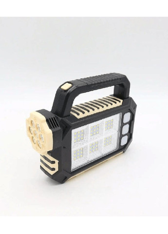 Акумуляторний світильник лампа ліхтар прожектор USB із сонячною панеллю повербанком 2800 мАг (478289-Prob) Unbranded (303771992)