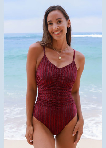 Вишневый летний купальник CUPSHE