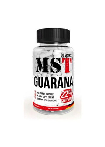 Guarana 22% 90 Caps MST Nutrition (292632746)