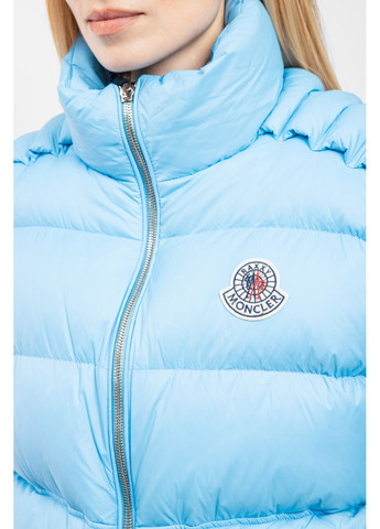Голубой зимний Пуховик Moncler