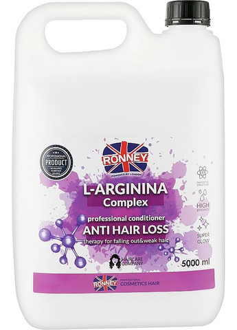 Кондиционер против выпадения волос L-Arginina Anti Hair Loss Conditioner 300ml (1103095-166437) RONNEY (368743458)