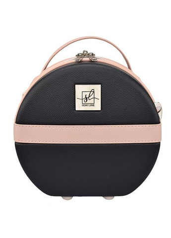 Бьюти-кейс 5L Black/Pink Cream (DAS302669) Semi Line (322327146)