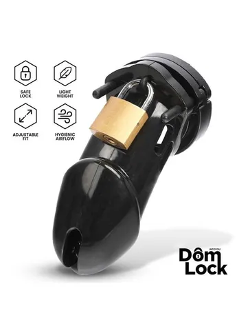 Пояс вірності для чоловіків Sentence Chastity Cage Medium No Brand (394028080)