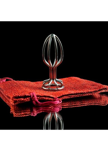 Сталевий анальний корок SexyFire L 3,7 см — Анальні іграшки No Brand (368893894)