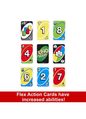 Настільна гра UNO Flex (Уно Флекс) Mattel (371877064)