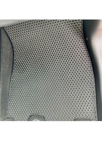 Комплект ковриков в салон на Buick Electra E4 (2023 - ) EVA/Сота большая Серый + Черный Star-Tex (385045379)