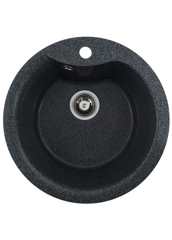 Гранітна мийка для кухні TURAS 480 матова Графіт Valeso (342069183)