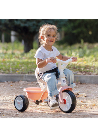 Трехколесный велосипед 2 в 1 Toys Би Муви Розовая жемчужина () Smoby 7600740339 (361400251)
