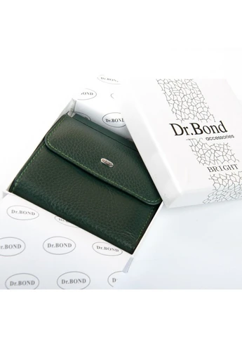 Женский кожаный кошелек Bright WS-33 green Dr. Bond (384415626)