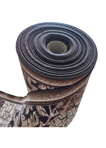 Килимова доріжка Valley коричнева шириною 100 см (ціна за пог.м) Dinarsu (333034583)