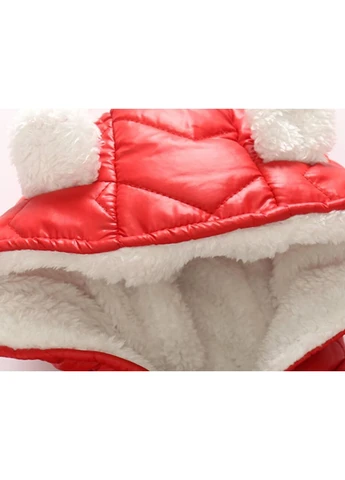 Комбінезон дитячий Baby однотонний з вушками 59см (6626) No Brand (401916387)