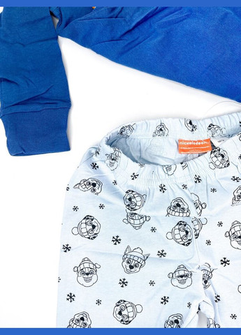 Сіра піжама 104 см синій артикул л818 Nickelodeon