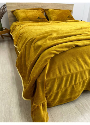Велюровое постельное белье Моника полутрный 150х200 Koloco (366817826)