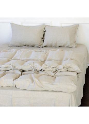 Постільна білизна (m220509) Mirson Лен Grey sky 143х210х2 (366562656)