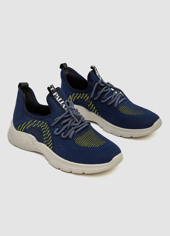 Синій кросівки чоловічі текстиль BULL 243RP63-10