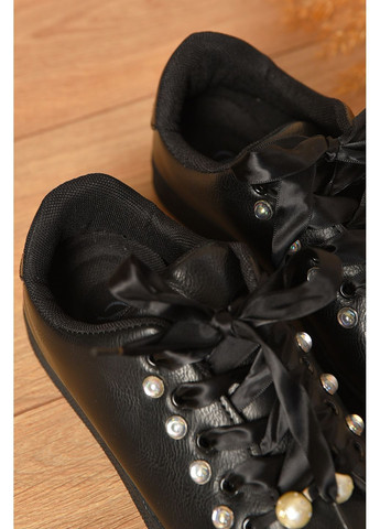 Кроссовки женские черного цвета Let's Shop чёрные лето (363130911)