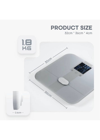 Ваги для підлоги NP-BS02 Naipo (329405834)