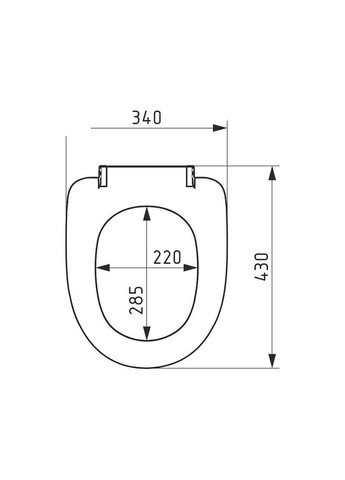 Сидіння для унітазу СП-5 Полімердеталь (359438455)