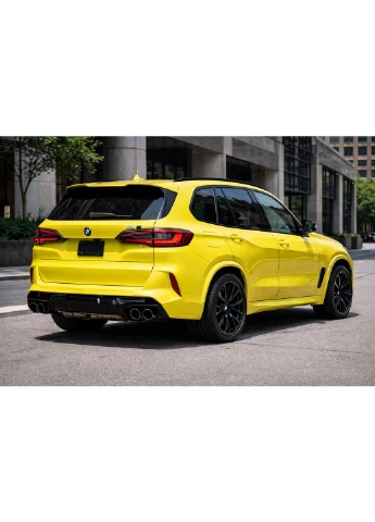Задній бампер з дифузором в стилі X5M F95 для BMW X5 G05 2019-2026 рр No Brand (392725052)