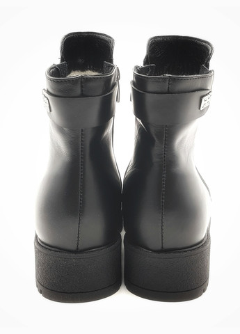 Осенние женские ботинки зимние черные кожаные fs-17-1 23,5 см (р) Foot Step