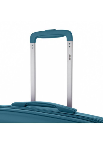 Валіза, Aero, поліпропілен, мала, 35/44 л, TSA, 4 колеса, EXP, синій 2E (370618060)