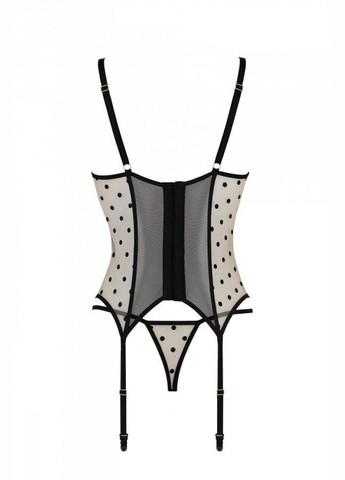 Корсет MARINA CORSET, L/XL, beige, з відкритими чашками Passion (369951814)