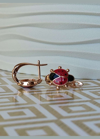 Детские сережки ксюпинг xuping медзолото позолота солнышки Xuping Jewelry (336190241)