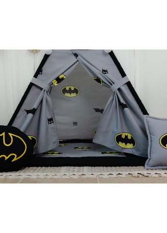 Вигвам для мальчика серый Бэтмен Супергерой No Brand (367267968)