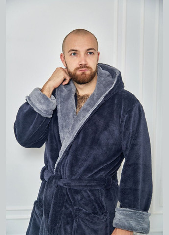 Халат махровий чоловічий довгий, теплий No Brand халат (296666398)