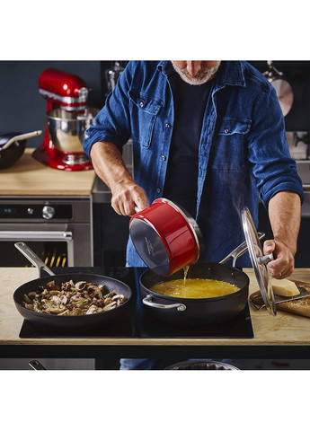 Сковорода FHA, 24 см з керамічним покриттям (CC005693-001) KitchenAid (370641566)