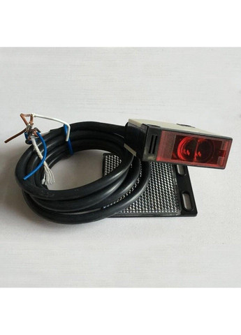 Датчик перетину променя з відбивачем E3JK 12В для систем охорони та автоматизації воріт, дальність до 4м Omron (292312866)