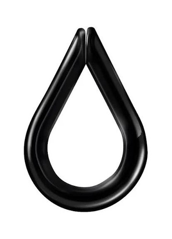 Clip освежитель воздуха "Черный лед" Little Trees (360876124)