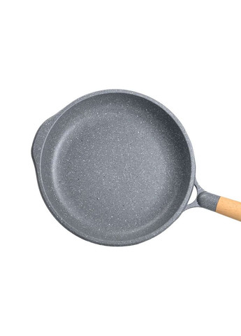 Сковорода универсальная MGC алюминиевая 28 см с антипригарным покрытием, серый MGC HP-4-425G No Brand (360481752)