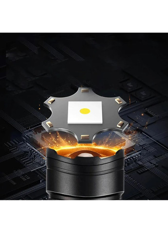 Ліхтар ручний BL-C27 з Zoom, USB, 1200 мА·год/ліхтарик акумуляторний/Світолодний ліхтар ручний X-Balog (371372284)