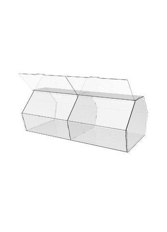 Диспенсер 536х280х200мм для мармеладов, снеков, орехов 2 ячейки Ekostar (366599680)